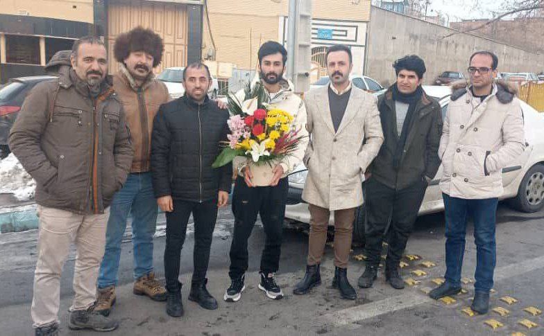 میلاد جلیلی از زندان مرکزی تبریز آزاد شد