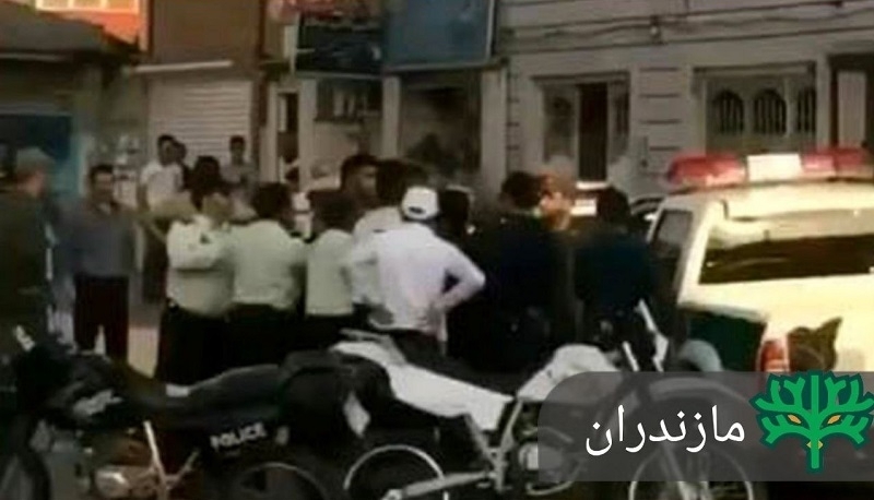 Iranian forces in Mazandaran shot a young woman