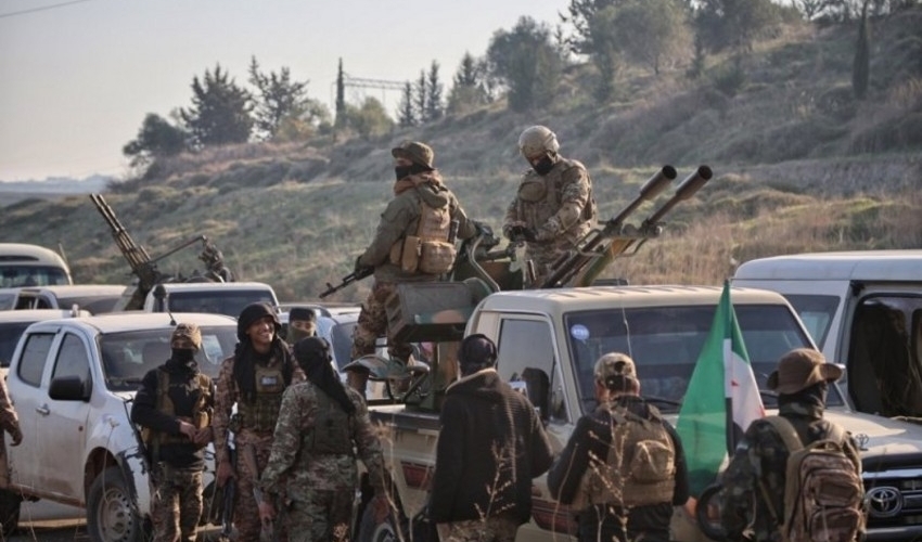 Assad's gunmen fired on a Syrian security patrol