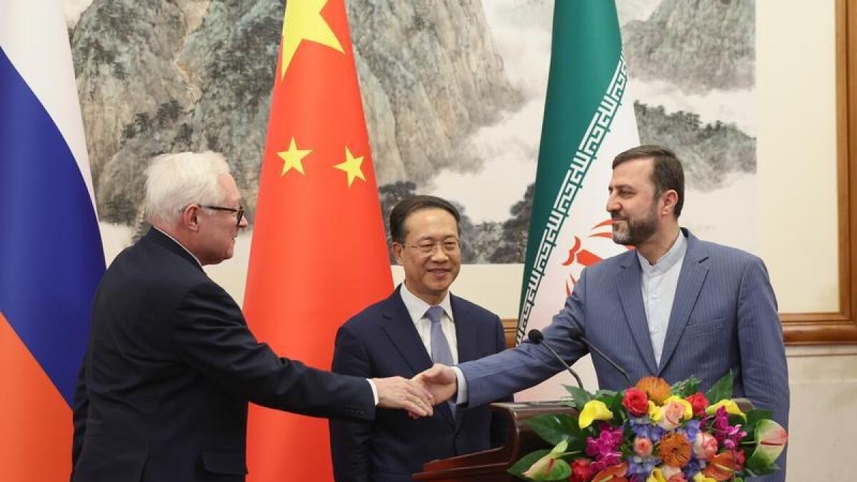 China, Russia back Iran as Trump presses Tehran