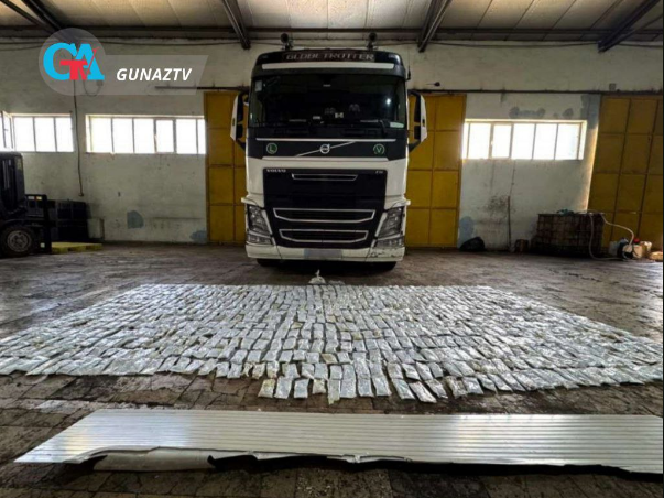 İrandan Polşaya gedən yük maşınında 39 kq heroin aşkar edilib