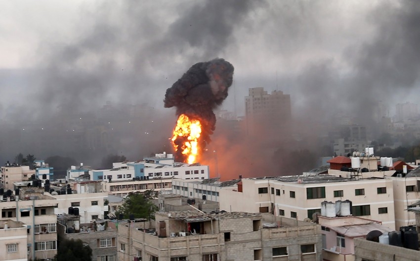 "İsrailin cavab zərbəsi nəticəsində 20-dən çox fələstinli ölüb, 100-u yaralanıb"