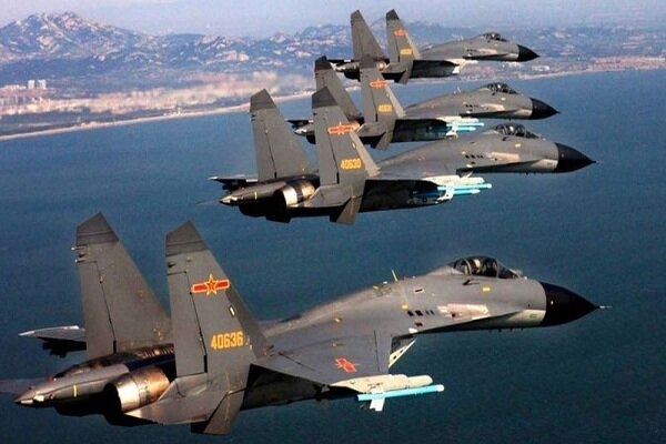 ورود 37 جنگنده چینی به محدوده دفاع هوایی تایوان