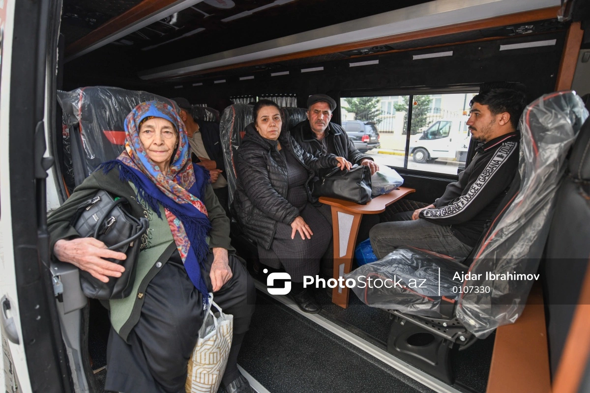 Ağdamın Sarıcalı kəndinə köçən ailələrə evlərin açarları təqdim edilib