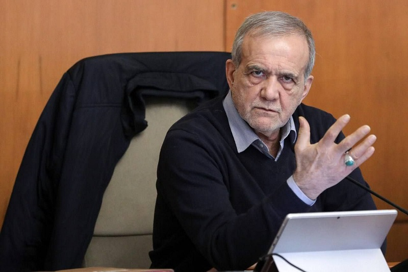 Using force is not the solution to the problem - Pezeshkian