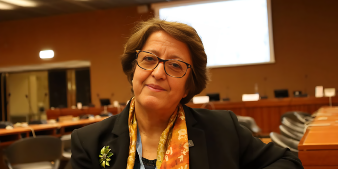 Human rights defender Jaleh Tabrizi addressed the UN Human Rights Council