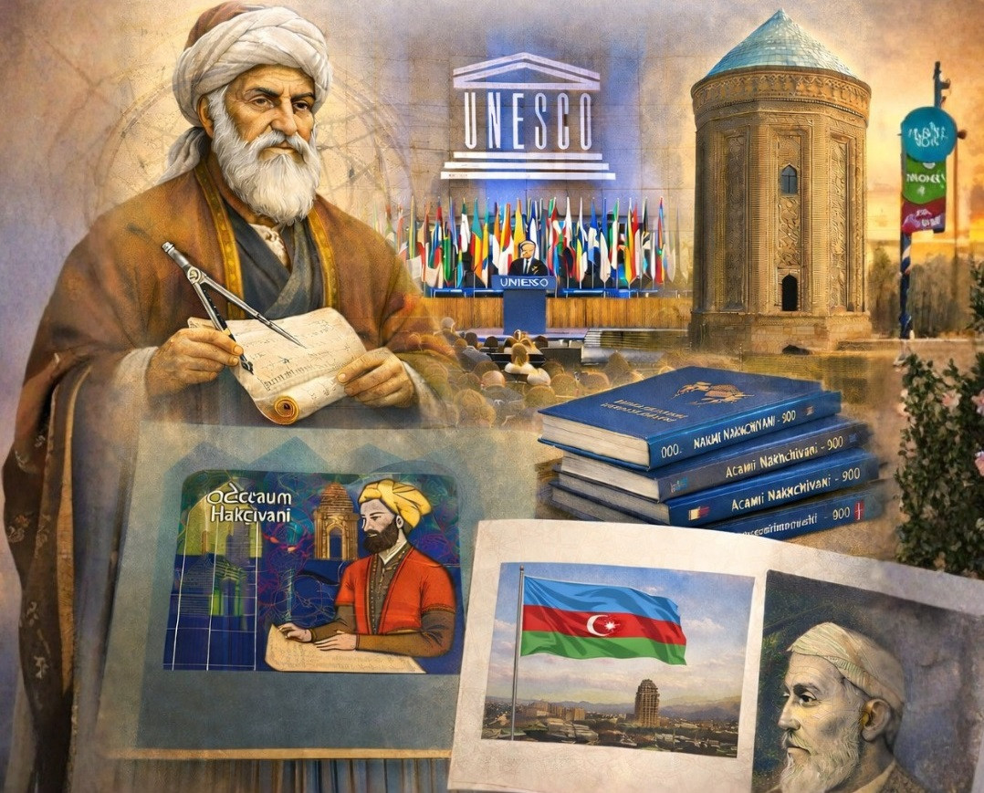نابغه معماری جهان تورک عجمی نخجوانی در مقر مرکزی یونسکو گرامی داشته شد