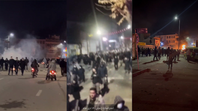 Zəncanda etirazçıların qətliamı: uşaqlara və yaşlılara yönəlmiş atəş açıldı