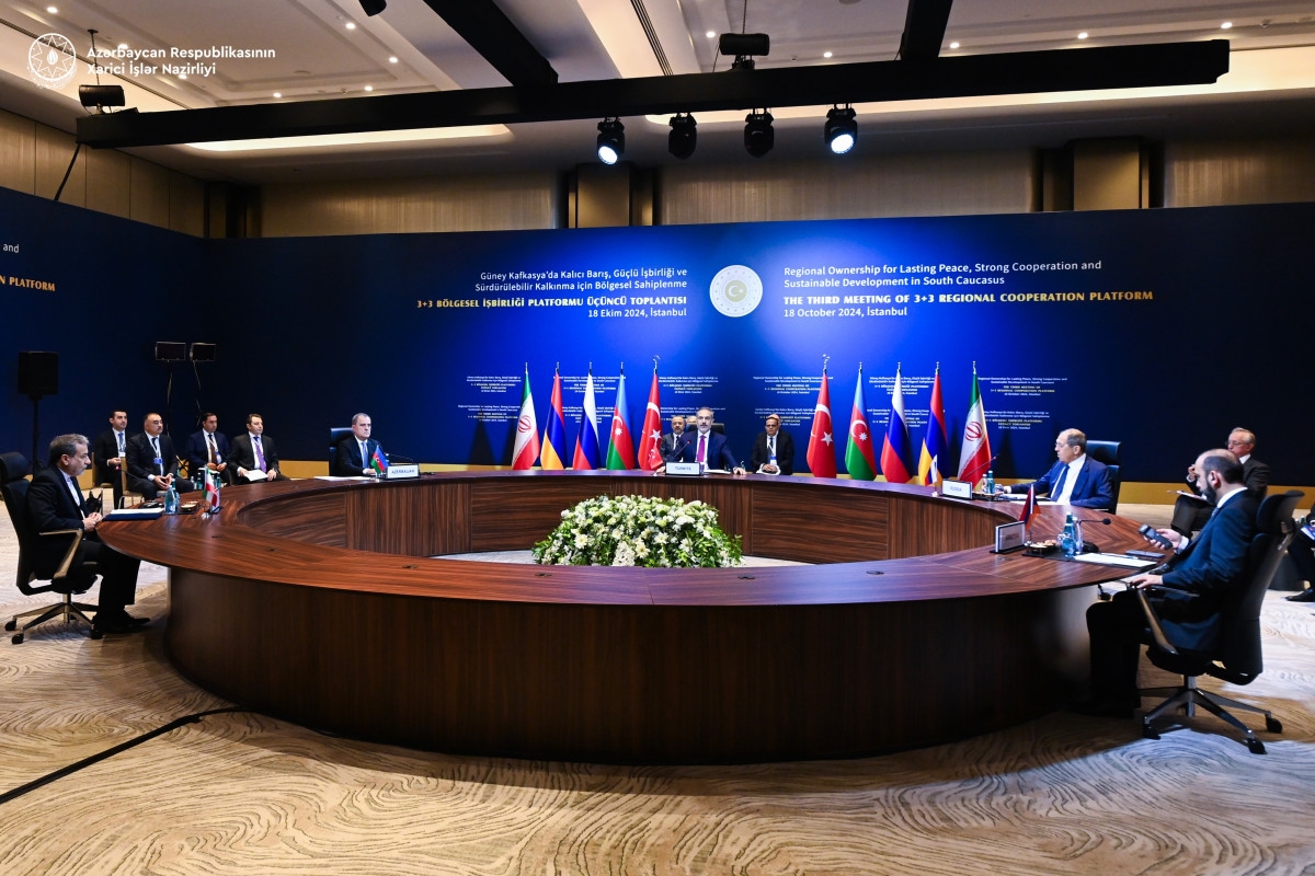 Türkiyədə "3+3" platforması üzrə XİN rəhbərlərinin iclası başlayıb