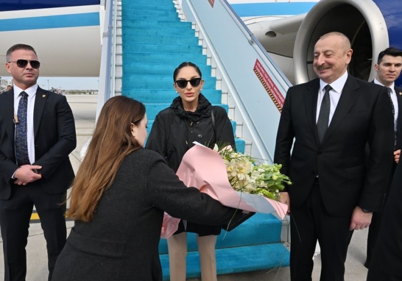 İlham Əliyev  və xanımı Türkiyədə səfərdədir