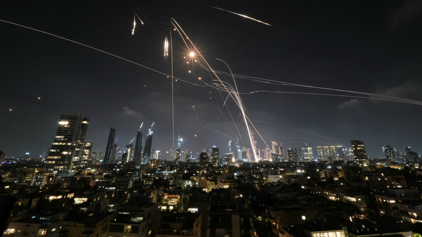U.S. is helping Israel shoot down Iranian missiles, American officials say