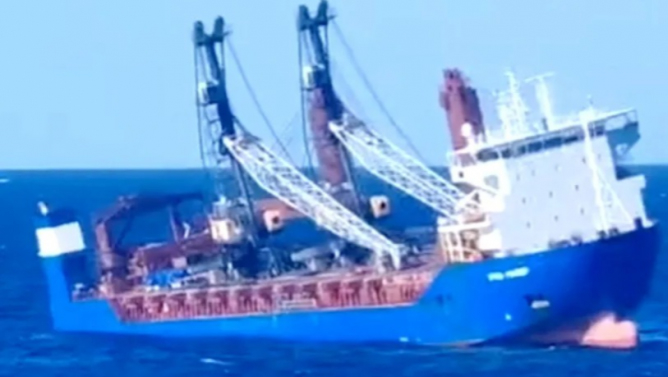 Nüvə yükü daşıyan Rusiya gəmisi müəmmalı şəkildə batdı