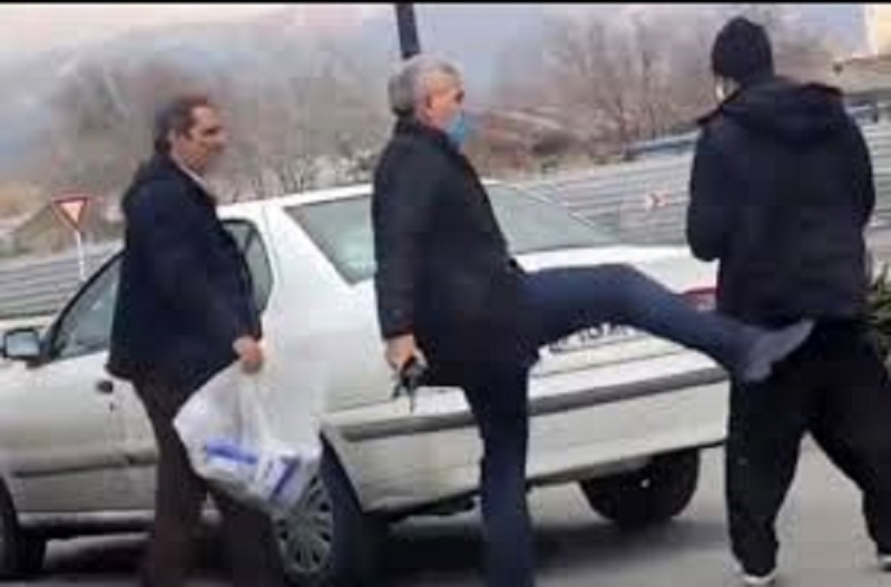 Təbrizdə polislə satıcılar arasında qarşıdurma