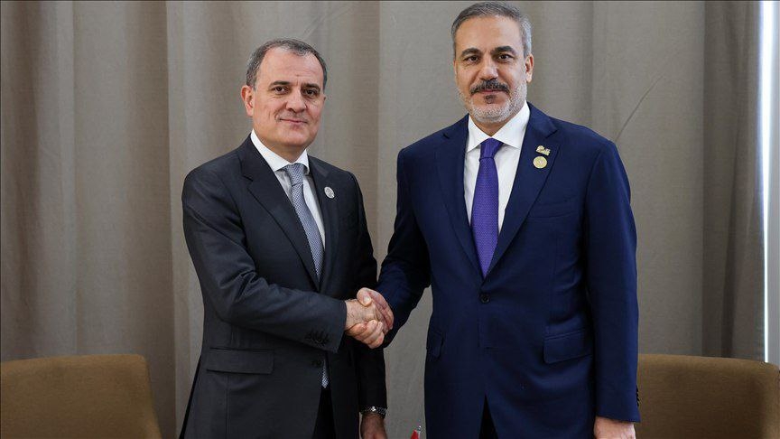 دیدار وزرای امور خارجه آذربایجان و ترکیه