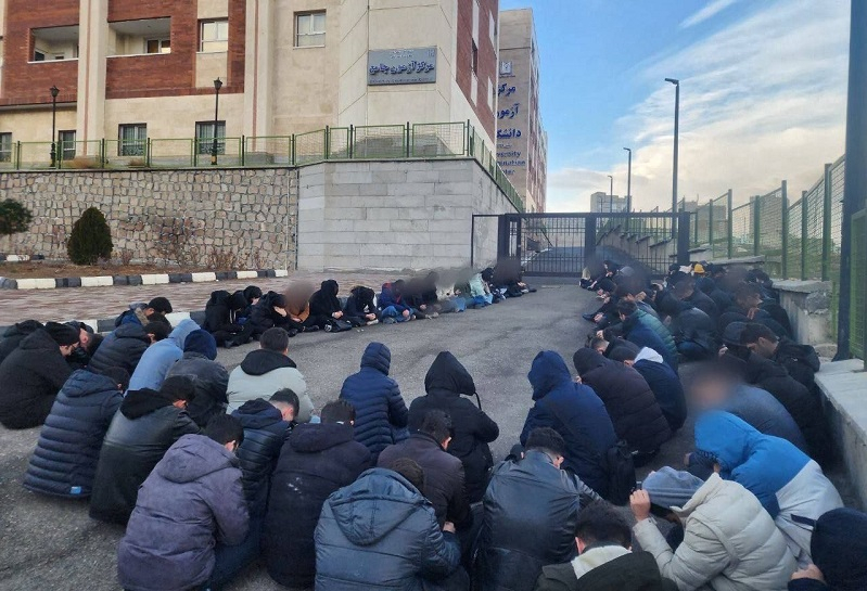 Students from Tabriz held a protest