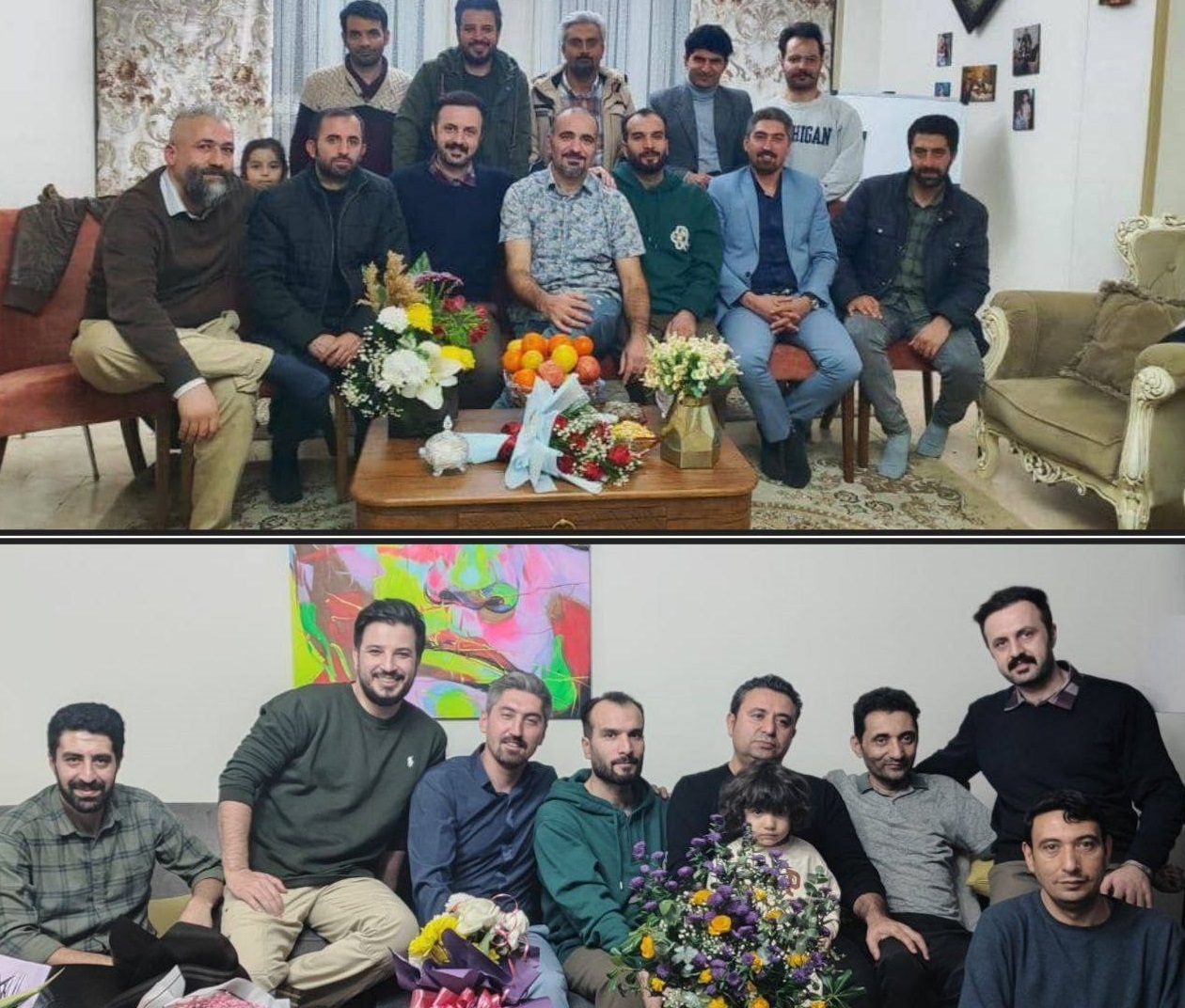دیدار فعالین حرکت ملی آذربایجان با علی بابایی و جواد سودبر در شهر تبریز