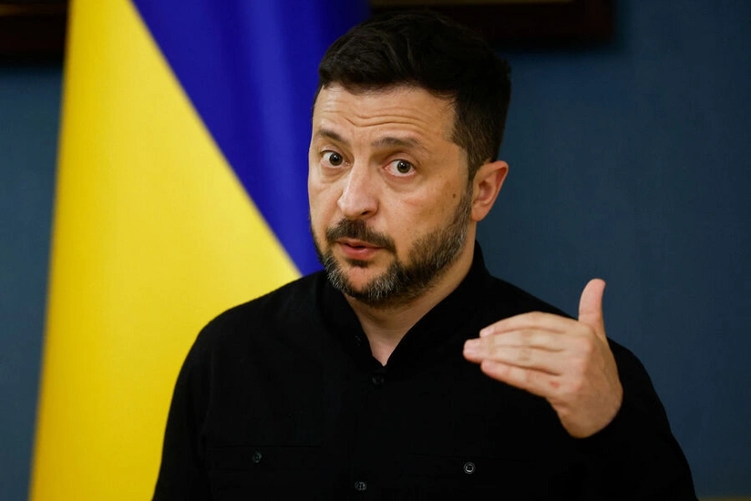 Zelenski Putinin Moskvada danışıqlar aparmaq təklifinə cavab verib