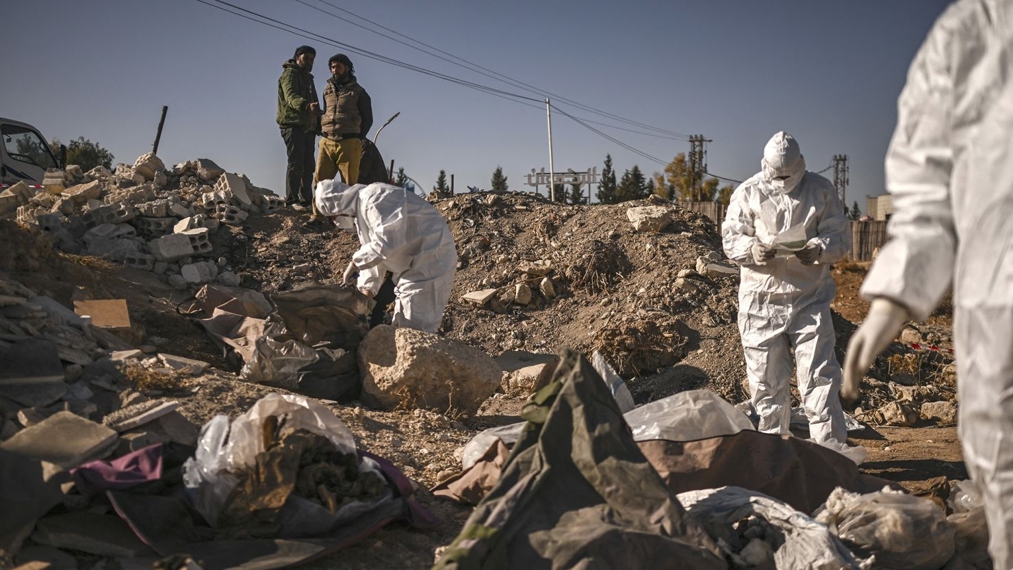 Mass grave unearthed at Iran-backed Hezbollah site in Syria