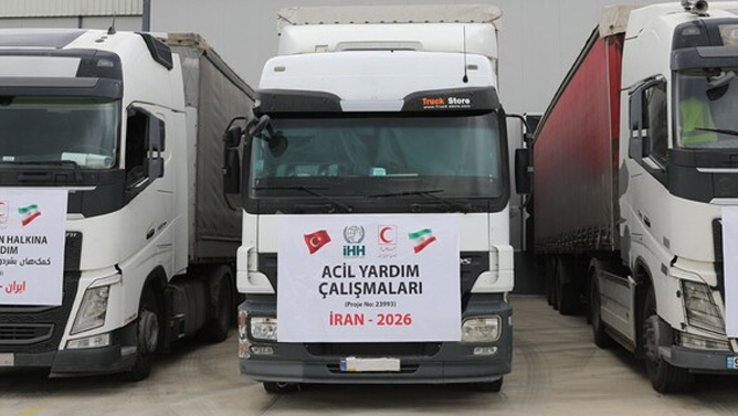 Türkiyə İrana yeni humanitar yardım göndərdi