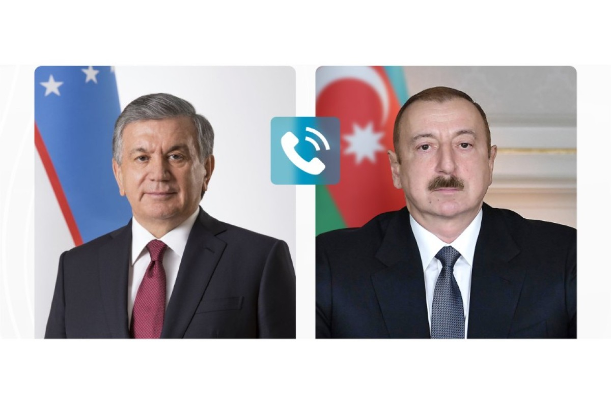 Şavkat Mirziyoyev Prezident İlham Əliyevə zəng edib