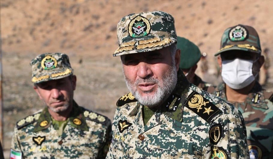İran ordunun quru qoşunlarının komandanı Azərbaycanla sərhəddə olub