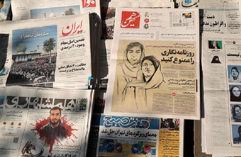 İranda 24 jurnalist həbsxanadadır