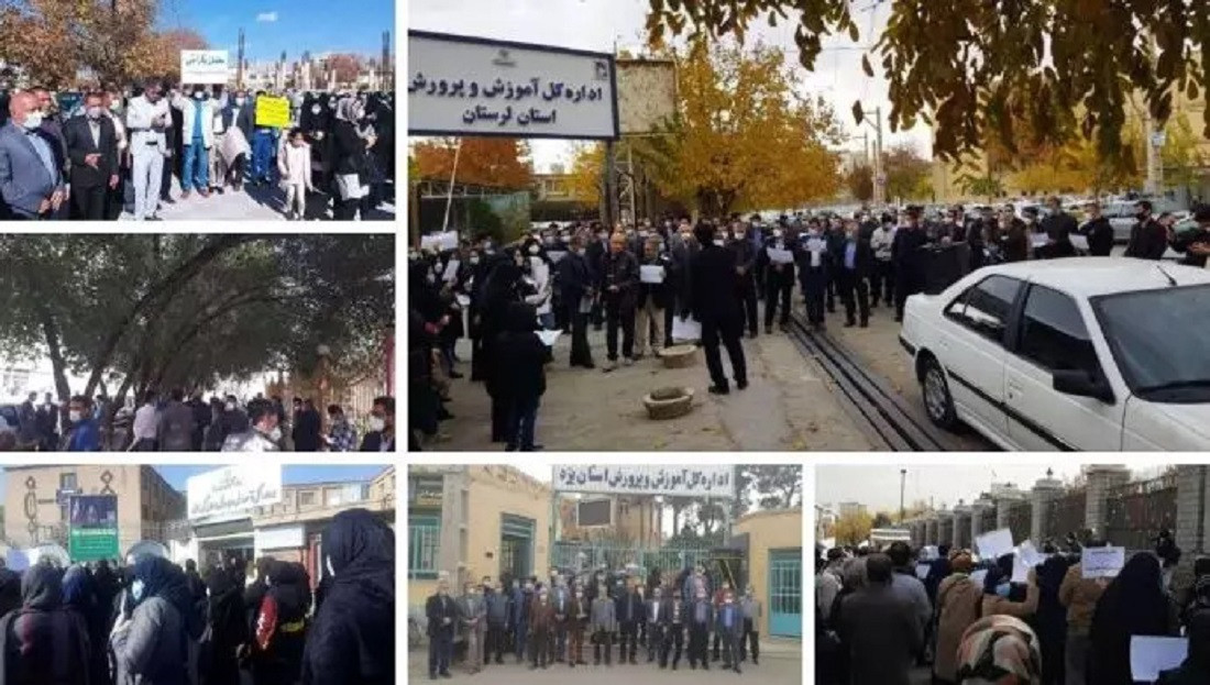 İranda etiraz aksiyasına qatılan daha 7 müəllim həbs olunub