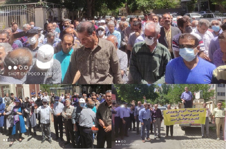 İranda müəllimlərin kütləvi etiraz aksiyaları keçirilib