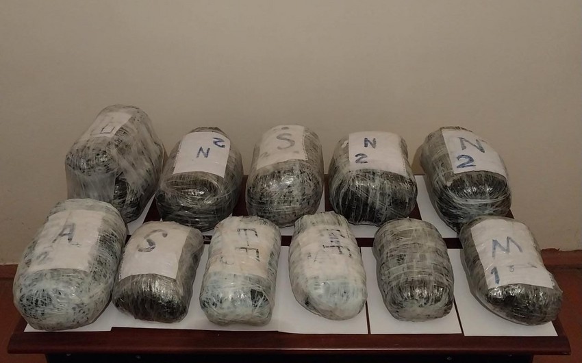 İrandan Azərbaycana 20 kq narkotik keçirilməsinin qarşısı alınıb