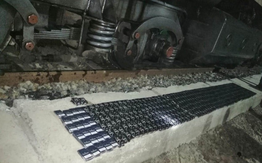 İrandan Azərbaycana siqaret gətirmək istəyən şəxslər saxlanılıb
