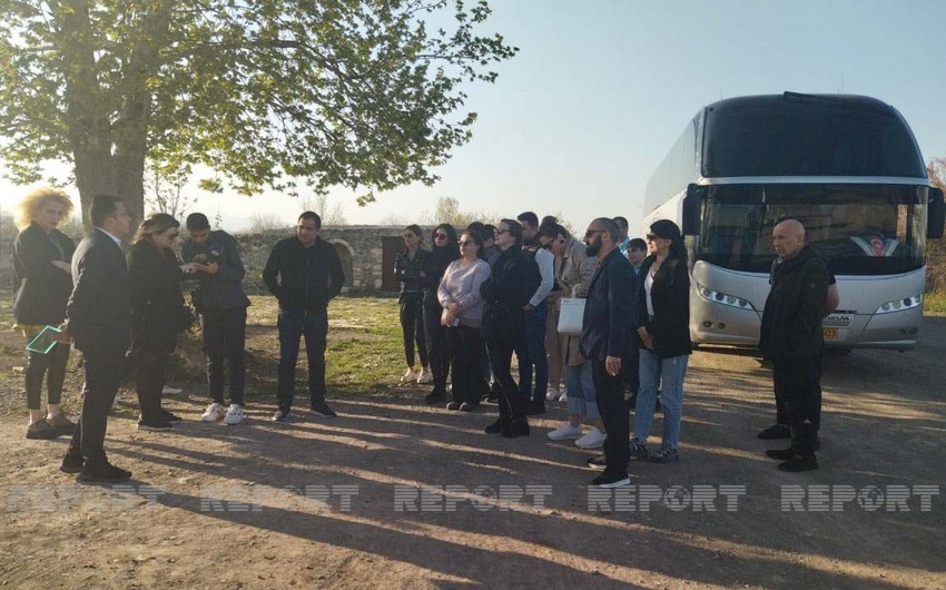 Gürcüstan nümayəndə heyətinin Ağdam şəhərinə səfəri başlayıb