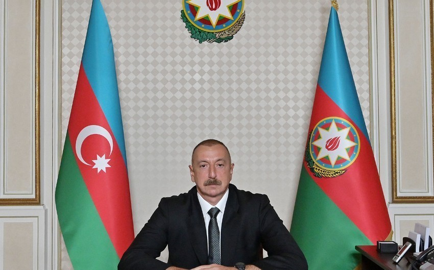 Prezident İlham Əliyev Azərbaycan xalqına müraciət edib