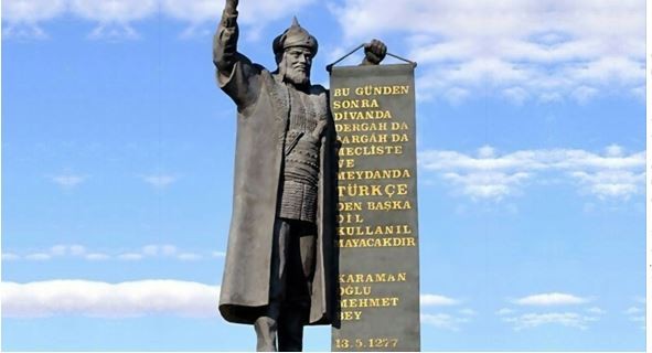 Türk dilinin rəsmi dil elan olunmasından 745 il ötür