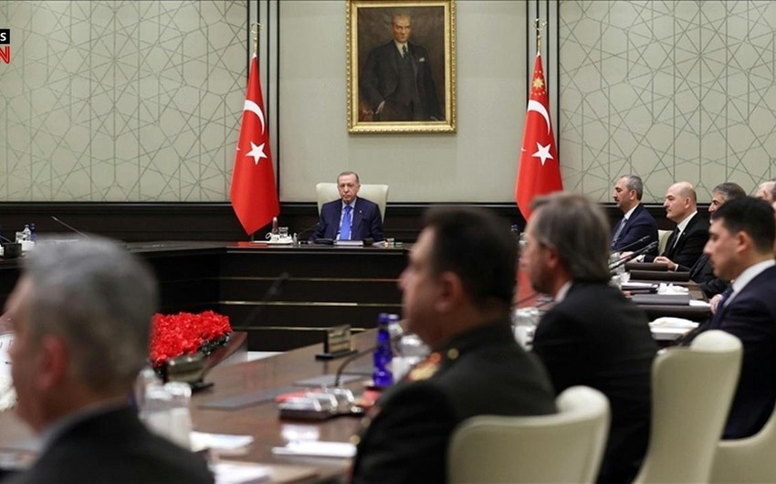 Türkiyə Təhlükəsizlik Şurasının təcili iclası başlayıb