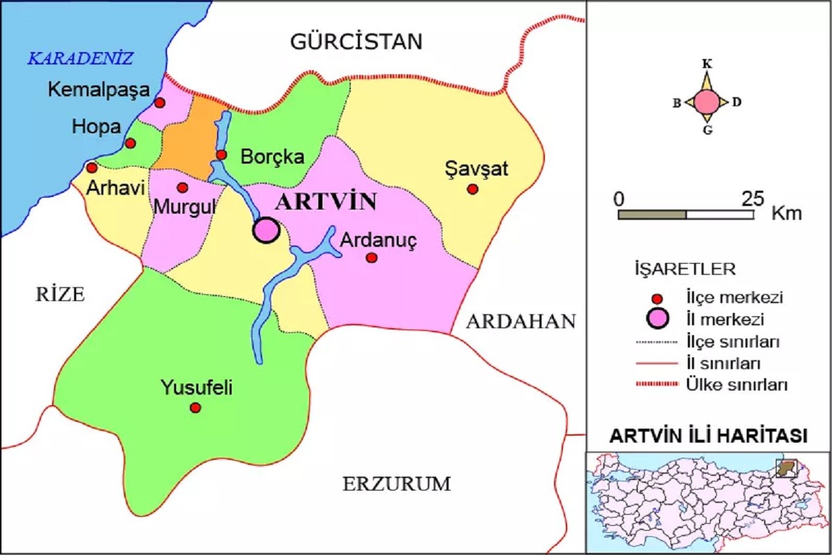 Türkiyə-Gürcüstan sərhədində zəlzələ baş verib