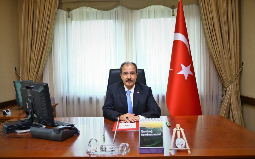 Türkiyə səfiri Azərbaycan xalqına başsağlığı verib