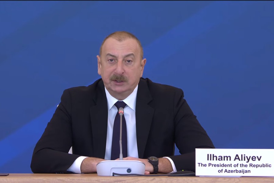 "Ermənistandan fərqli olaraq, biz hər hansı hərbi cinayət törətməmişik"-Prezident İlham Əliyev