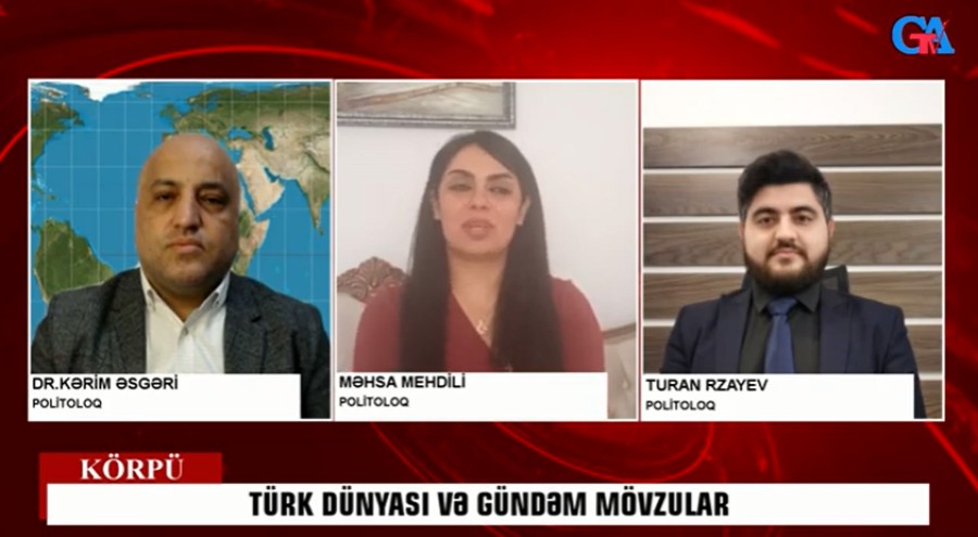 “Körpü” verilişində müzakirə: “Türk dünyası və gündəm mövzular” -VİDEO