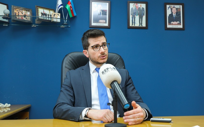 İsrail səfiri 2023-cü ildə Azərbaycan ilə əməkdaşlığın prioritetlərini açıqlayıb