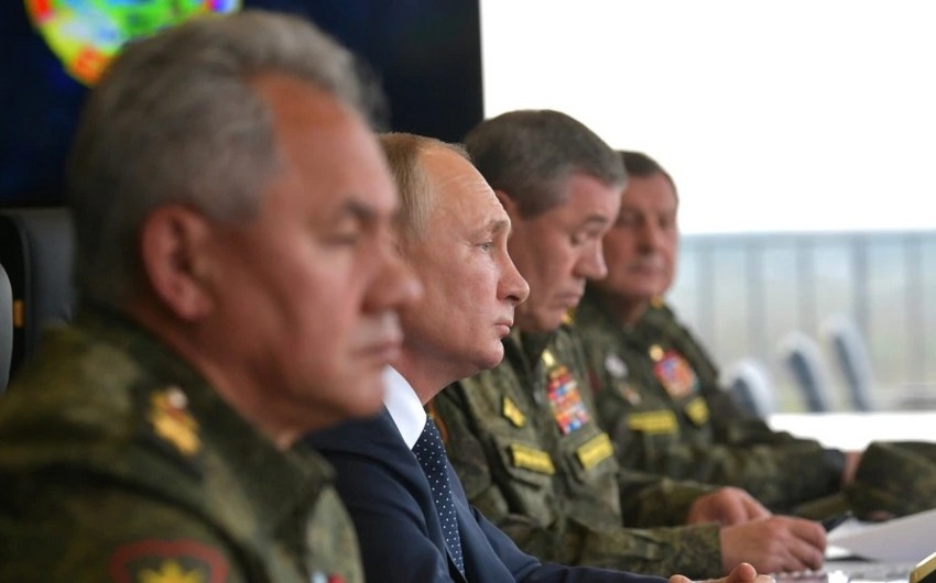 Bu gün Rusiyada Putinin rəhbərliyi ilə nüvə silahı təlimləri keçiriləcək