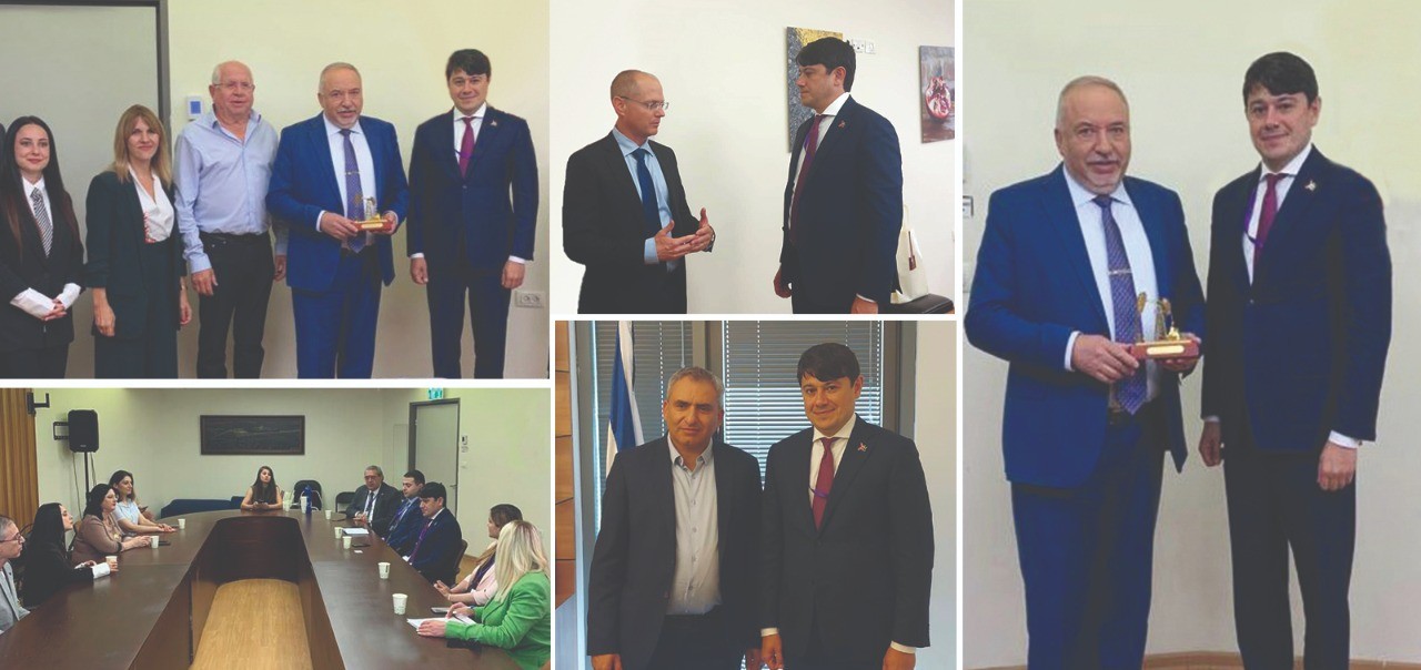 Fuad Muradov İsrail Knessetində görüşlər keçirib