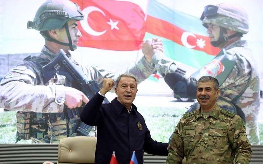 Hulusi Akar: "Türkiyə həmişə olduğu kimi bu gün də Azərbaycanın yanındadır"
