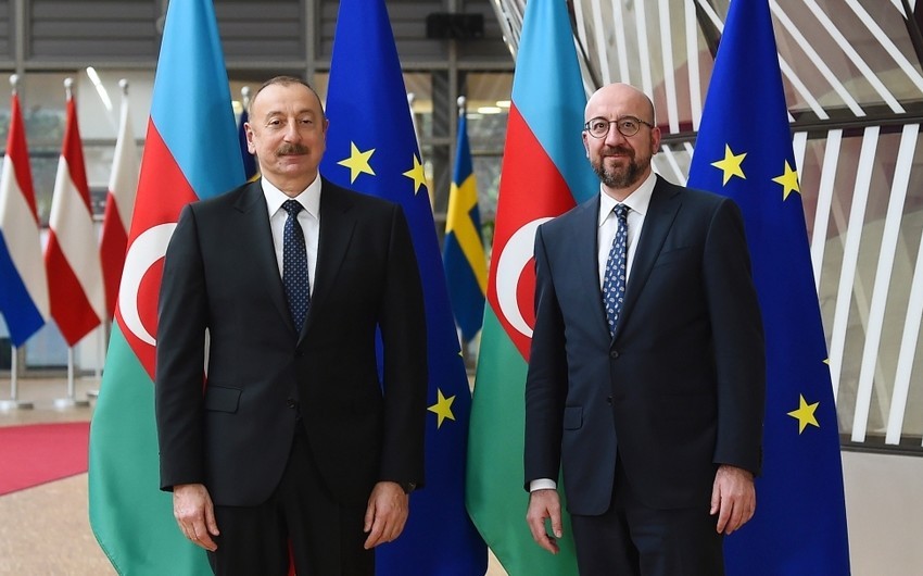 Avropa İttifaqı Şurasının Prezidenti Azərbaycan liderinə zəng edib
