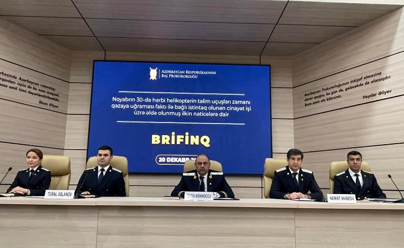 Xızıda qəzaya uğramış helikopterin “qara qutu”su açıldı