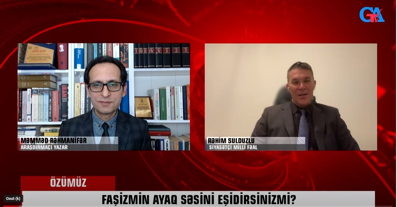 “Özümüz” proqramında müzakirə: “Faşizmin ayaq səsini eşidirsinizmi” - VİDEO