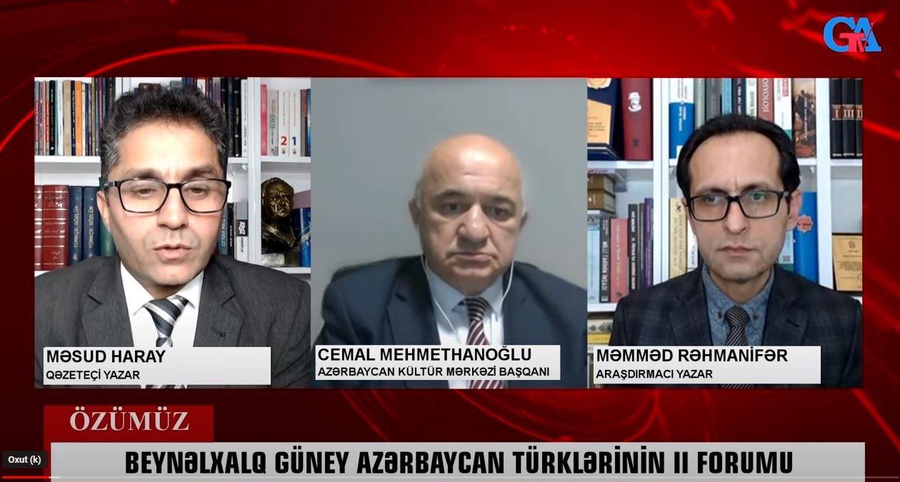  “Özümüz” proqramında müzakirə: “Beynəlxalq Güney Azərbaycan türklərinin ii forumu”- VİDEO