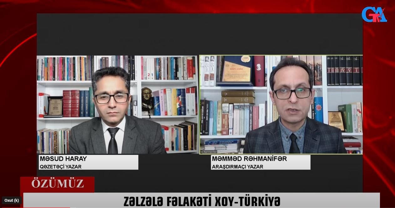 “Özümüz” proqramında müzakirə: “Zəlzələ fəlakəti: Xoy, Türkiyə"- VİDEO 
