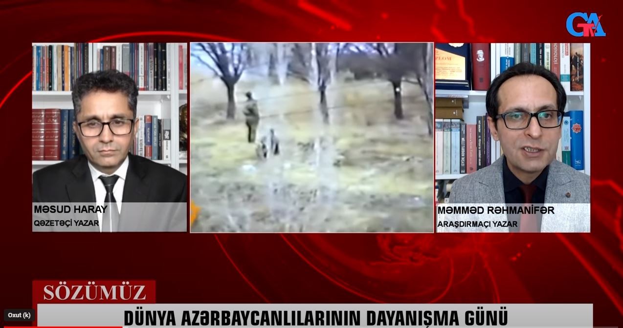 “Sözümüz” proqramında müzakirə: “Dünya azərbaycanlılarının dayanışma günü”- VİDEO