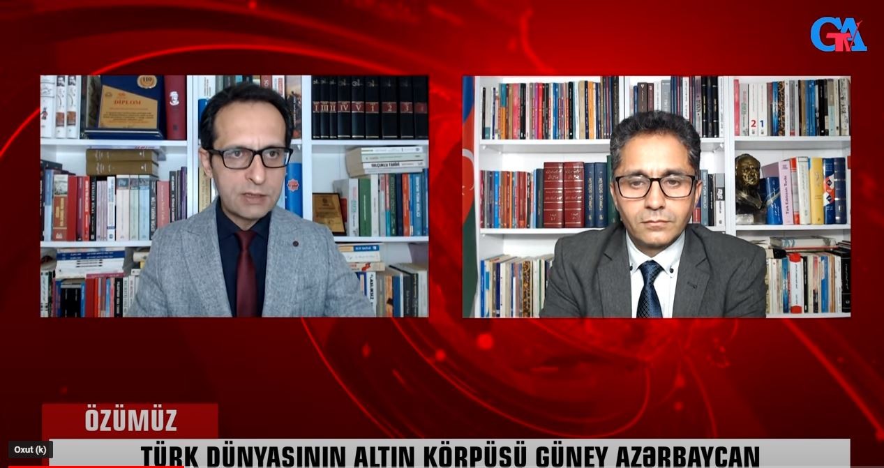 “Özümüz” proqramında müzakirə: ““Türk dünyasının altın körpüsü Güney Azərbaycan”-VİDEO