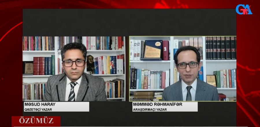 “Özümüz” proqramında müzakirə: “Azərbaycanın o tayı, bu tayı və İran”-VİDEO